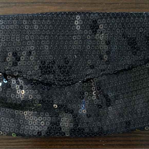 Black sequin clutch - Picture 8 of 8
